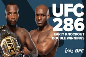 Leon Edwards vs Kamaru Usman: Get Double Winnings If Your Fighter Wins By KO/TKO In 1st Two Rounds at UFC 286